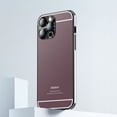 thumbnail image 1 of Designed for iPhone 14 Pro Max Back Case, Luxury Frosted Ultra Slim Glossy Lightweight Shockproof Drop Protective Anti-fall Stylish Phone Case Cover for iPhone 14 Pro Max, Winered, 1 of 10