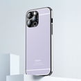 thumbnail image 1 of Designed for iPhone 14 Pro Max Back Case, Luxury Frosted Ultra Slim Glossy Lightweight Shockproof Drop Protective Anti-fall Stylish Phone Case Cover for iPhone 14 Pro Max, Purple, 1 of 10