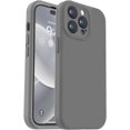 thumbnail image 1 of Designed for iPhone 14 Pro Max Case, Premium Silicone with [Camera Protection] [Anti-Scratch Microfiber Lining] Shockproof Phone Case for iPhone 14 Pro Max 6.7" - Dark Grey, 1 of 13