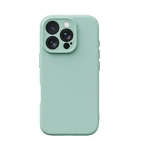 Designed for iPhone 14 Pro Max Case, Shockproof Liquid Silicone Protective Phone Case with Soft Anti-Scratch Microfiber Lining Slim Drop Protection Phone Cover Case for iPhone 14 Pro Max, Cyan