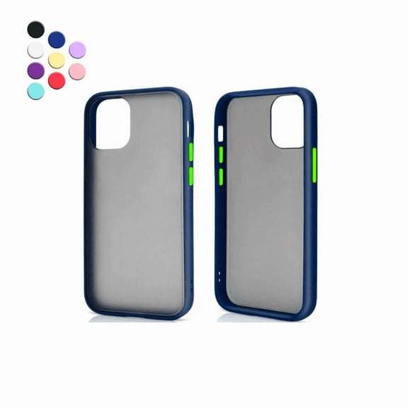 Designed for iPhone 14 Pro Max Heavy Duty Slim Case, Shock Proof-Shatter Resistant - Rugged Matte Finish Case Compatible for Apple iPhone 14 Pro Max, Blue - By Entronix
