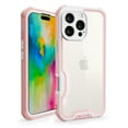 thumbnail image 1 of Designed For iPhone 14 Pro Phone Case,Military-Grade Protection,Transparent Back Designing,Heavy Duty Anti-Drop Shockproof Bicolor Rugged 4-in-1 Phone Case For iPhone 14 Pro,Rosegold, 1 of 8