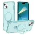 thumbnail image 1 of Designed for iPhone 15 Case with Magnetic Invisible Stand [Military Drop Protection] [Compatible with MagSafe] Shockproof Slim Dual Layer Rugged Phone Case For iPhone 15,Blue, 1 of 7
