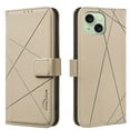 thumbnail image 1 of Designed for iPhone 15 Flip Case, RFID Blocking, Card Holder Wallet, Vegan PU Leather, Adjustable Stand Cell Phone Case, for Women & Men, Magnetic Clasp, for iPhone 15, Beige, 1 of 8