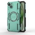 thumbnail image 1 of Designed for iPhone 15 Heavy Duty Magnetic Phone Case,Compatible with Mag-safe,Military Grade Drop Protection,Dropproof Anti-fall Tough Rugged Durable Shockproof Phone Case,Green, 1 of 11