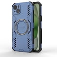thumbnail image 1 of Designed for iPhone 15 Plus Heavy Duty Magnetic Phone Case,Compatible with Mag-safe,Military Grade Drop Protection,Dropproof Anti-fall Tough Rugged Durable Shockproof Phone Case,Blue, 1 of 11