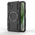 thumbnail image 1 of Designed for iPhone 15 Plus Heavy Duty Magnetic Phone Case,Compatible with Mag-safe,Military Grade Drop Protection,Dropproof Anti-fall Tough Rugged Durable Shockproof Phone Case,Black, 1 of 11