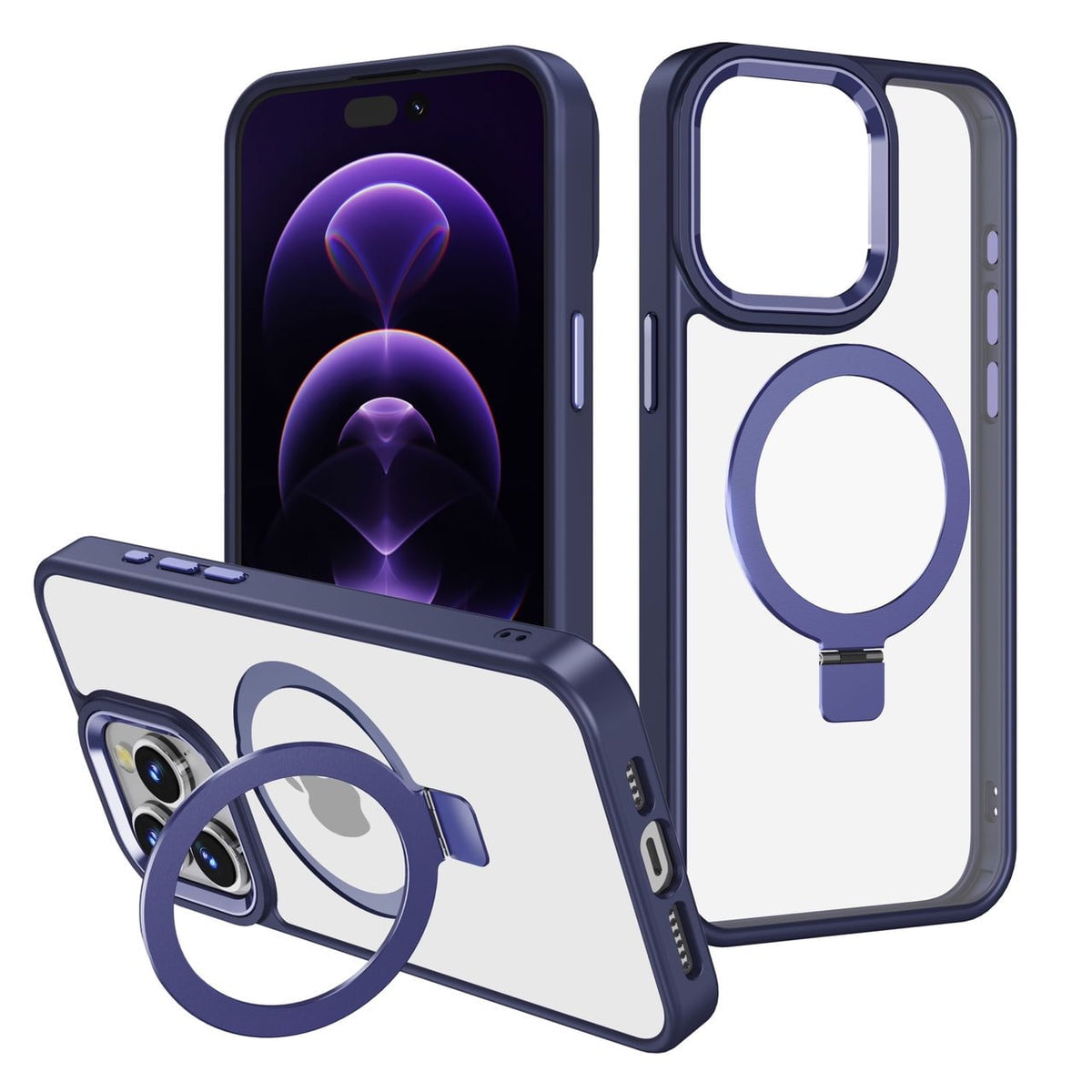 Funda Clear Case con MagSafe para iPhone 15 Pro Max - Transparente GENERICO