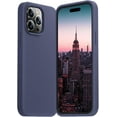 thumbnail image 1 of Entronix Silicone Soft Case Designed for iPhone 15 Pro Max Shockproof Durable Slim Fit, Navy, 1 of 6