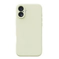 thumbnail image 1 of Designed for iPhone 16 Case, Shockproof Liquid Silicone Protective Phone Case with Soft Anti-Scratch Microfiber Lining Slim Drop Protection Phone Cover Case for iPhone 16, White, 1 of 8