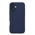 thumbnail image 1 of Designed for iPhone 16 Case, Shockproof Liquid Silicone Protective Phone Case with Soft Anti-Scratch Microfiber Lining Slim Drop Protection Phone Cover Case for iPhone 16, Darkblue, 1 of 8