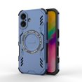 thumbnail image 1 of Designed for iPhone 16 Plus Heavy Duty Magnetic Phone Case,Compatible with Mag-safe,Military Grade Drop Protection,Dropproof Anti-fall Tough Rugged Durable Shockproof Phone Case,Blue, 1 of 8