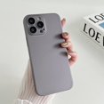 thumbnail image 1 of Designed for iPhone 16 Pro Case, Ultra Thin Case with Camera Lens Protector, Matte Back Hard PC Cases Skin Friendly Smoothly Anti-Scratch Anti-Fingerprint for iPhone 16 Pro Cover, Gray, 1 of 10
