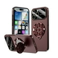thumbnail image 1 of Designed for iPhone 16 Pro Max Case with Camera Lens Protector, Magnetic Invisible Stand [Compatible with Mag-Safe] Military Drop Protection Shockproof Anti-Slip Suction Cup Phone Cover, 10 Color, 1 of 6