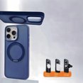 thumbnail image 1 of Designed for iPhone 16 Pro Max Magnetic Case, 360°Rotatable Ring Kickstand Case Compatible with Mag-Safe Military-Grade Shockproof Protection Kickstand Hard Cover for iPhone 16 Pro Max, Blue, 1 of 15