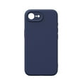 thumbnail image 1 of Designed for iPhone 16E Case, Shockproof Liquid Silicone Protective Phone Case with Soft Anti-Scratch Microfiber Lining Slim Lightweight Phone Cover Case for iPhone 16E, Darkblue, 1 of 9