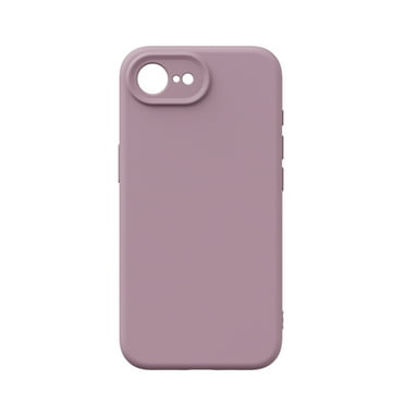 Designed for iPhone 16E Case, Shockproof Liquid Silicone Protective Phone Case with Soft Anti-Scratch Microfiber Lining Slim Lightweight Phone Cover Case for iPhone 16E, Darkpurple