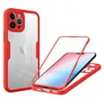 thumbnail image 1 of Designed for iPhone 16e Case, Full-Body Protection Phone Cover with Screen Protector Built-in Touch Sensitive Anti Scratch Upgraded Shockproof TPU Bumper Case for iPhone 16e - Red, 1 of 8