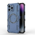 thumbnail image 1 of Designed for iPhone 16e Heavy Duty Magnetic Phone Case,Compatible with Mag-safe,Military Grade Drop Protection,Dropproof Anti-fall Tough Rugged Durable Shockproof Phone Case,Blue, 1 of 10