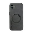 thumbnail image 1 of Designed for iPhone 16e Magnetic Case, [Compatible with Magsafe] Military Shockproof Protective PU Leather Matte Back Anti-Scratch Phone Case for iPhone 16e,Gray, 1 of 9