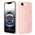 thumbnail image 1 of Designed for iPhone 16e Magnetic Phone Case,Precision Lens Hole Protection,Compatible with Mag-Safe,Ultra Slim,Shockproof Anti-Scratch Anti-fall Translucent Matte Phone Case,Pink, 1 of 6