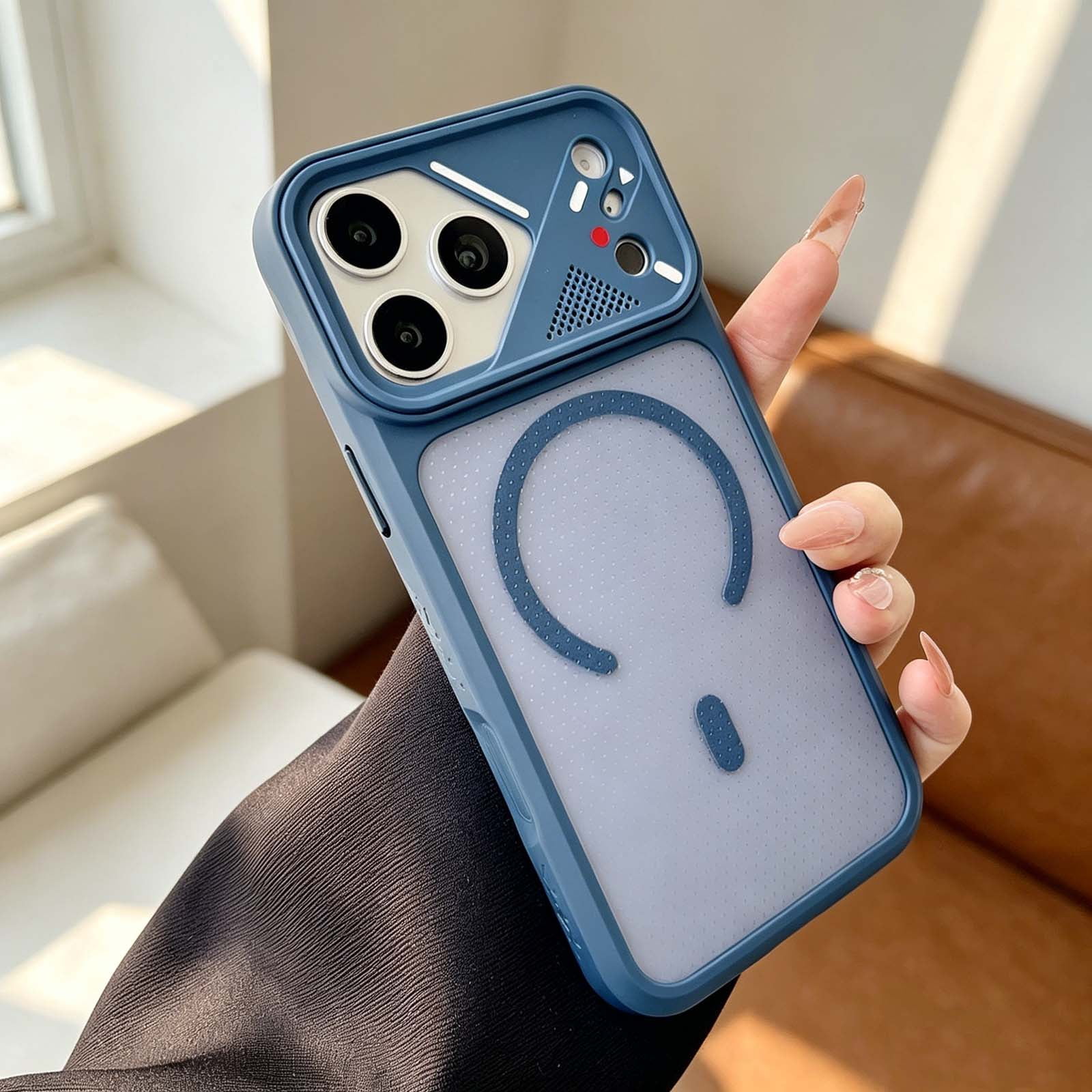 Designed For iPhone 17 Phone Case,Compatible with Mag-safe,Non-Slip ...