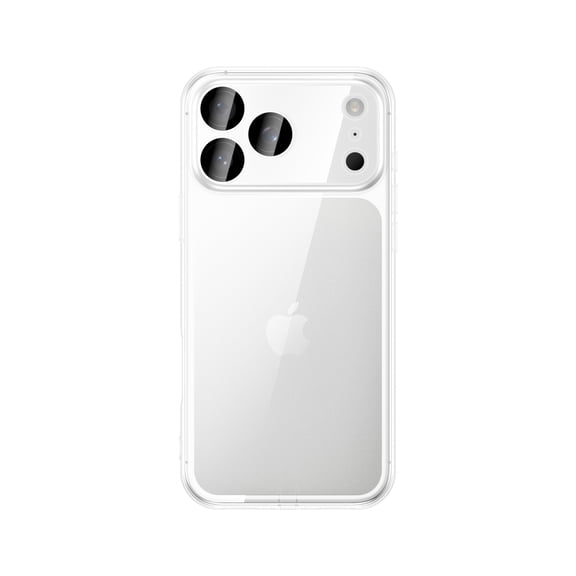 Designed For iPhone 17 Phone Case,Crystal Transparent Back,With Lens Protector,Integrated USB Dust-proof Plug,Ultra Slim Non-Slip Shockproof Electroplated Frame Phone Case,Clear