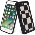 thumbnail image 1 of Designed for iPhone 7 Plus/iPhone 8 Plus Case, Full Body Slim Soft Microfiber Lining Protective Case for iPhone 7 Plus/iPhone 8 Plus (5.5 inch), Black, 1 of 13
