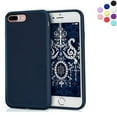 thumbnail image 1 of Designed for iPhone 8 Plus Silicone Case, Protection Shockproof Dustproof Anti-Scratch Phone Case Cover for iPhone 8 Plus, Liquid Silicone Phone Case (Navy), 1 of 6