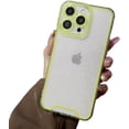 thumbnail image 1 of Designed for iPhone Case,Luminous Glitter Crystal Glowing in The Dark Fluorescence Edge Night Shine Camera Lens Protection Shockproof Protective Cover Phone Case (iPhone 14 Pro Max,Green), 1 of 7
