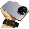 thumbnail image 1 of Designed for iPhone Case,Luxury Matter Skin Touch Hard PC Circular Camera Lens Protection Shockproof Protective Cover Phone Case (iPhone 15 Pro Max,Purple), 1 of 5