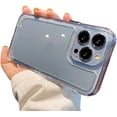 thumbnail image 1 of Designed for iPhone Case,[Not Yellowing] [Camera Protection] [Military Grade Drop Tested] Transparent Shockproof Protective Cover Phone Case (iPhone 14 Pro,White), 1 of 6