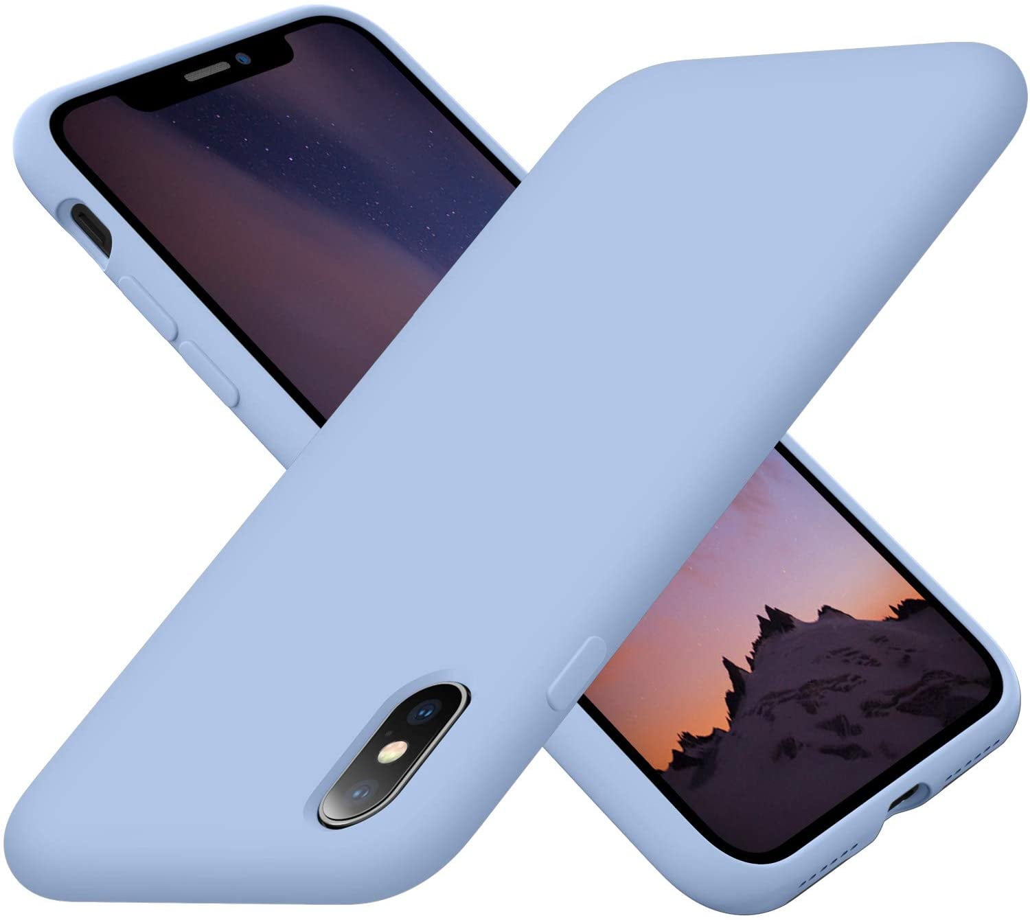 Designed for iPhone Xs Max Case, Silicone Ultra Slim Shockproof