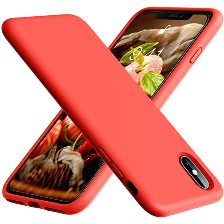 Designed for iPhone Xs Max Silicone Case, Protection Shockproof
