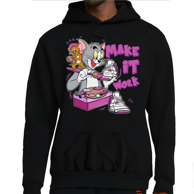 Designed just for you, AJ 4 GS Hyper Violet Hoodie Match Make It Work