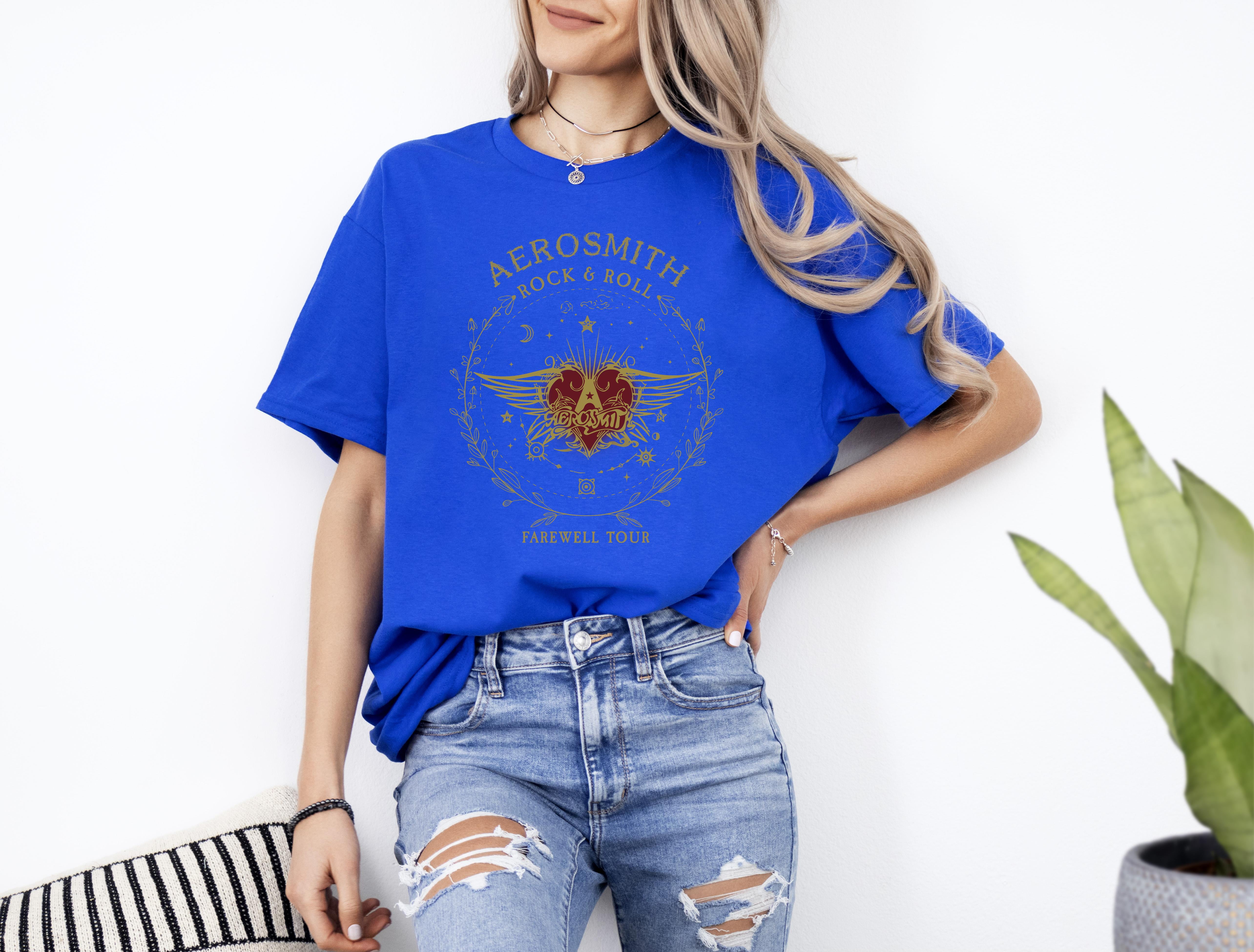 Designed just for you, Aerosmith North American Farewell Tour 20242025 Unisex TSHIRT Up To 4XL