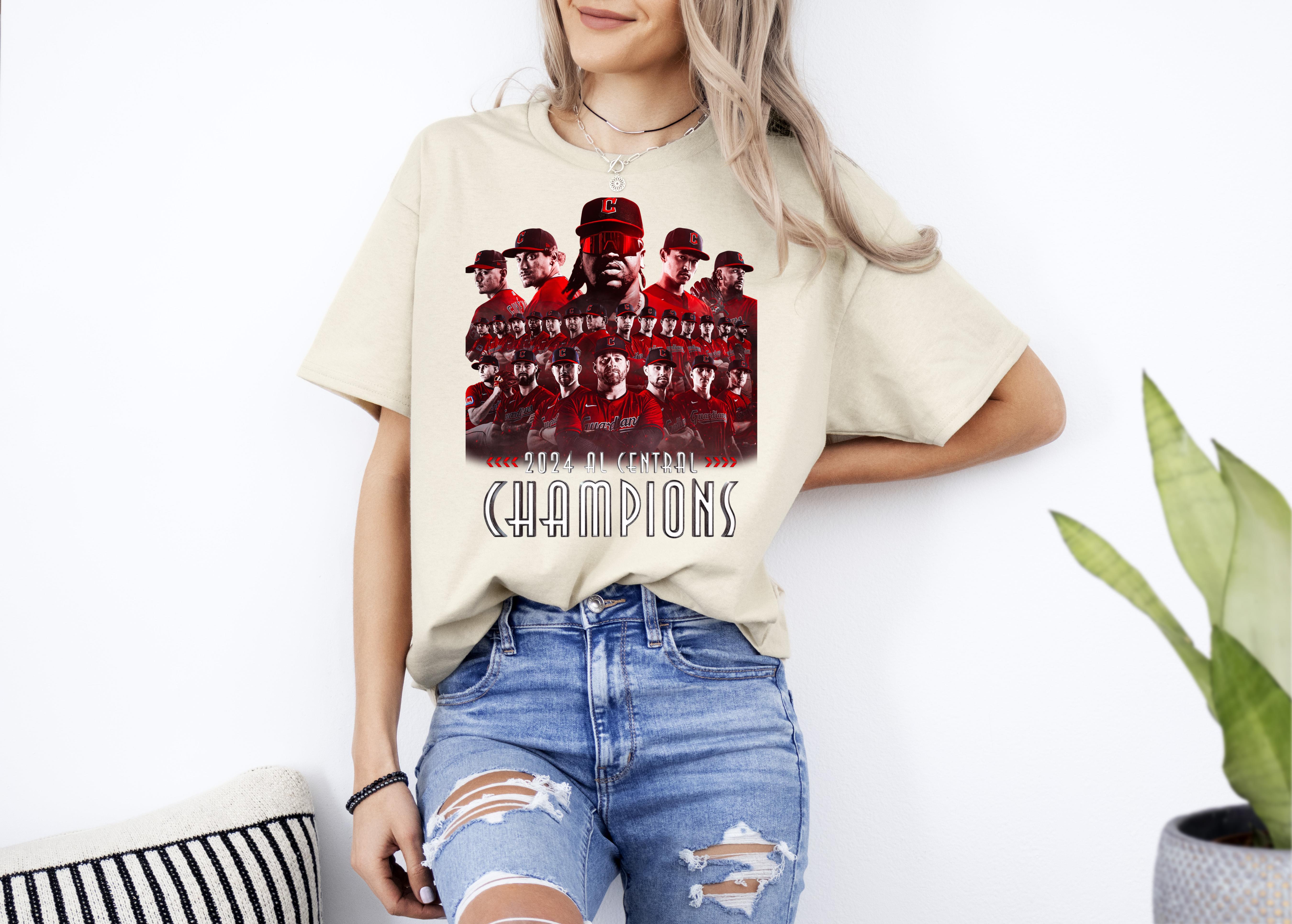 Designed just for you, Cleveland Guardians 2024 Al Central Champions