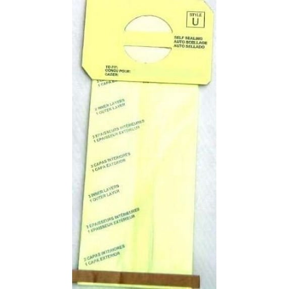 Designed to Fit 100 ELECTROLUX Upright Vacuum Bags.