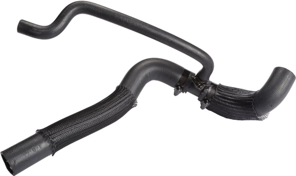 Designed to transfer glycol-based coolant throughout the vehicle's cooling system. The EPDM tube and cover and the synthetic reinforcement meets or exceeds SAE 20R4EC Class D1 specifications. Exact O