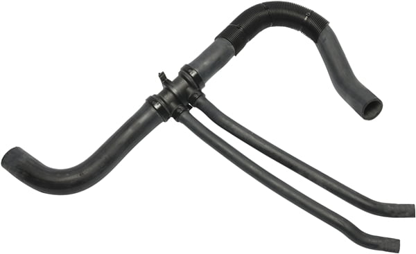 Designed to transfer glycol-based coolant throughout the vehicle's cooling system.  The EPDM tube and cover and the synthetic reinforcement meets or exceeds SAE 20R4EC Class D1 specifications. Exact O
