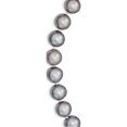 thumbnail image 1 of Designer 14K White Gold 11-12Mm Grey Near Round Freshwater Cultured Pearl Necklace (Length=18.00) (Width=11.50) Made In Canada, 1 of 2