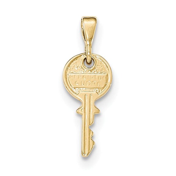 Jewelry by Sweet Pea 14K Yellow Gold Polished Key Charm