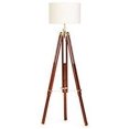 thumbnail image 1 of Designer Antique Tripod Floor Lamp Industrial Vintage Marine Tripod Lamp ( Without Lamp Shade ), 1 of 2