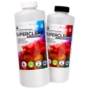 Superclear Designer Art Resin 2 Quart Kit, Clear Epoxy for Crafts, Jewelry, Wood Art, and Decor, Bubble Free High Gloss Finish, Food Safe, Made in the USA