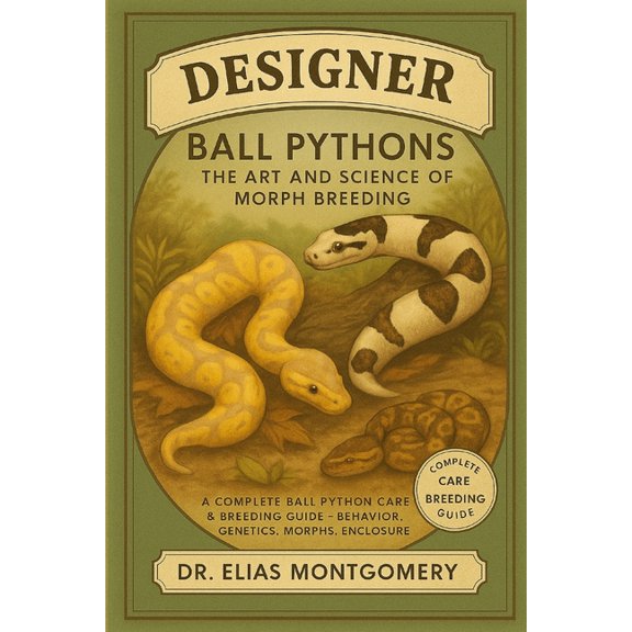 Designer Ball Pythons - The Art and Science of Morph Breeding: A Complete Ball Python Care & Breeding Guide - Behavi, (Paperback)