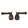 thumbnail image 1 of Designer Bell Style Lever Handles - Oil Rubbed Bronze, 1 of 2