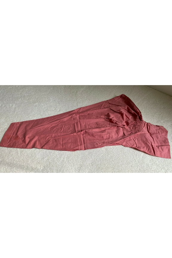 Designer Boutique Shalwar Trouser Pants Pakistani Indian S Cotton Pink Small NEW