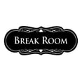 thumbnail image 1 of Designer Break Room Sign(Black) - Medium, 1 of 6