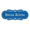 thumbnail image 1 of Designer Break Room Sign(Blue) - Small, 1 of 6