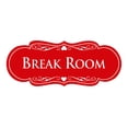 thumbnail image 1 of Designer Break Room Sign(Red) - Medium, 1 of 6